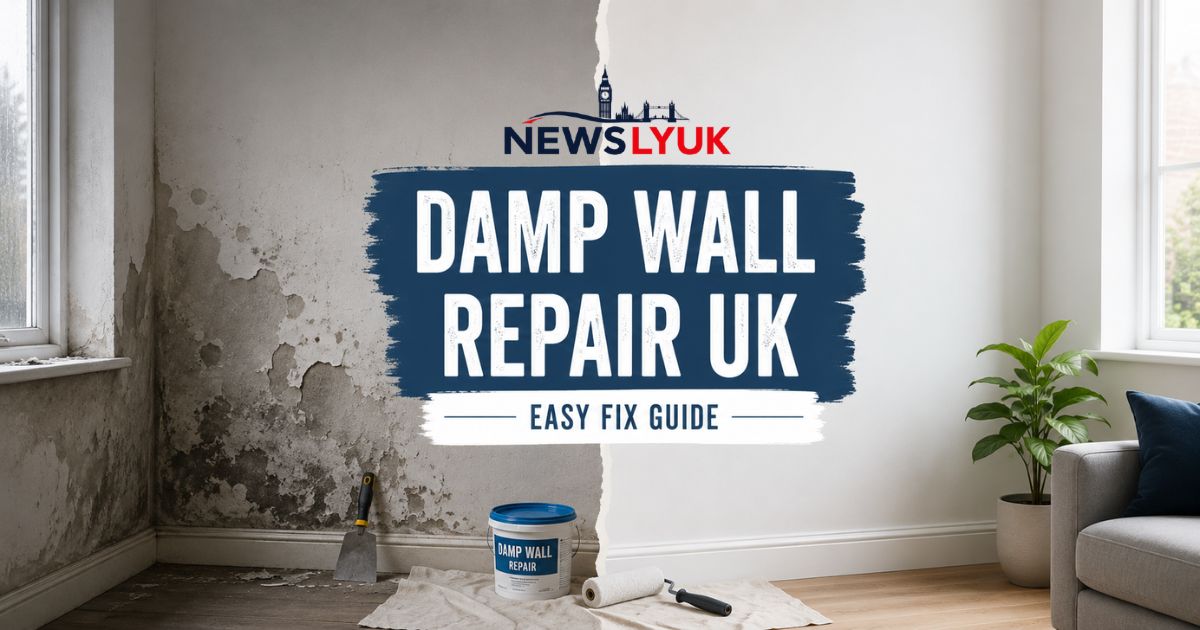 How to repair damp walls UK