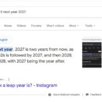 Is It Next Year 2027