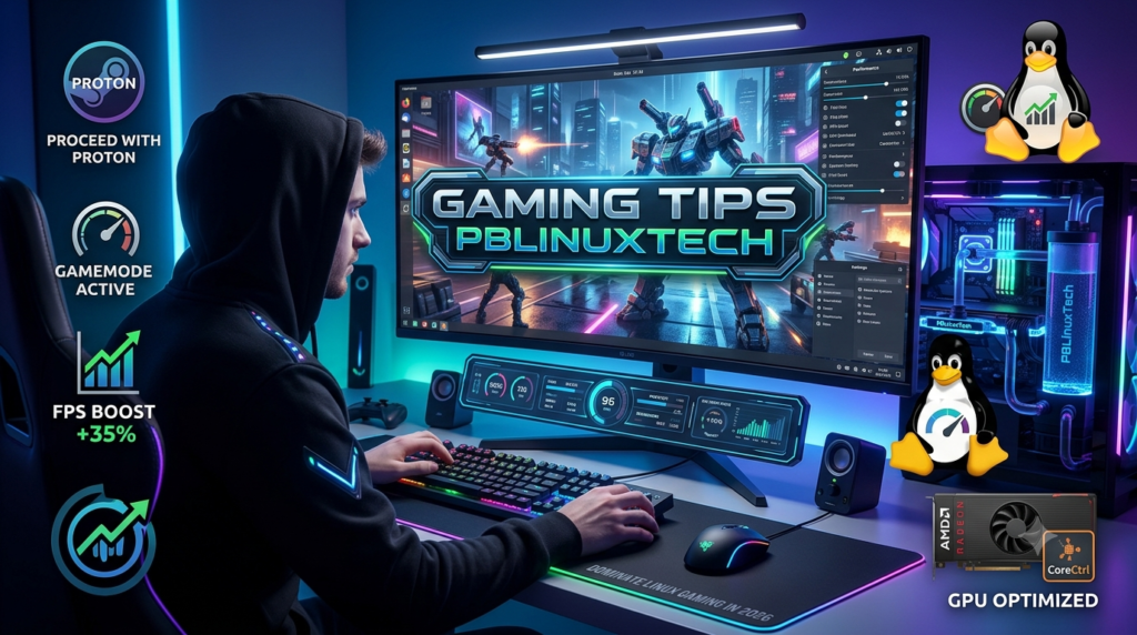 Gaming tips pblinuxtech
